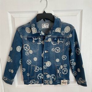 Justice (stranger things) denim jacket size small